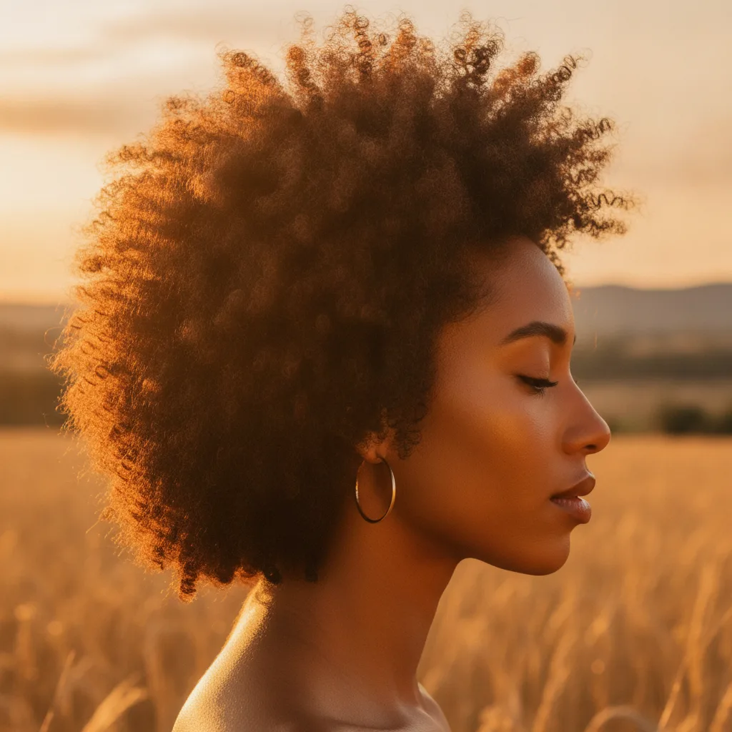 Healthy natural hair