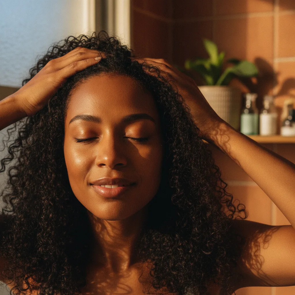 Morning scalp ritual